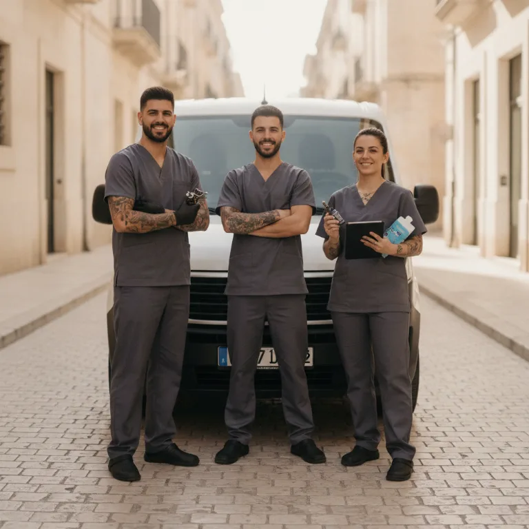 Tatuador equipo en Vigo